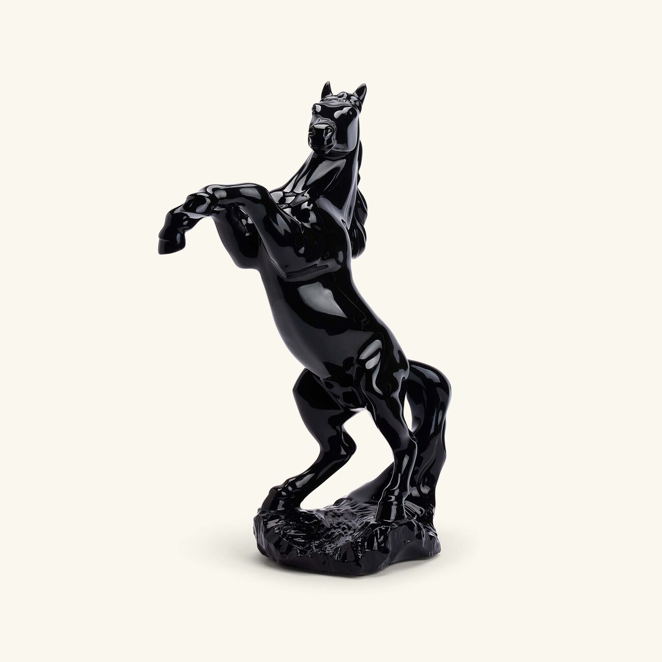 baccarat pegase horse sculpture extra large black limited edition