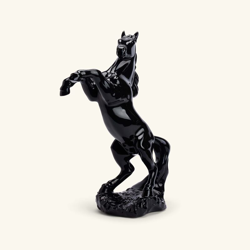 baccarat pegase horse sculpture extra large black limited edition