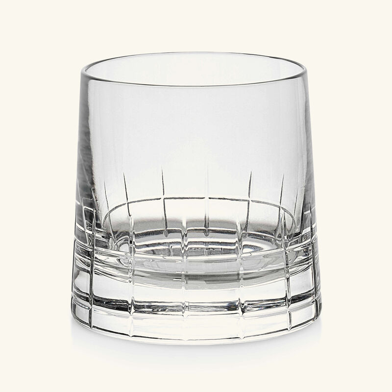 christofle graphik tumbler glass clear