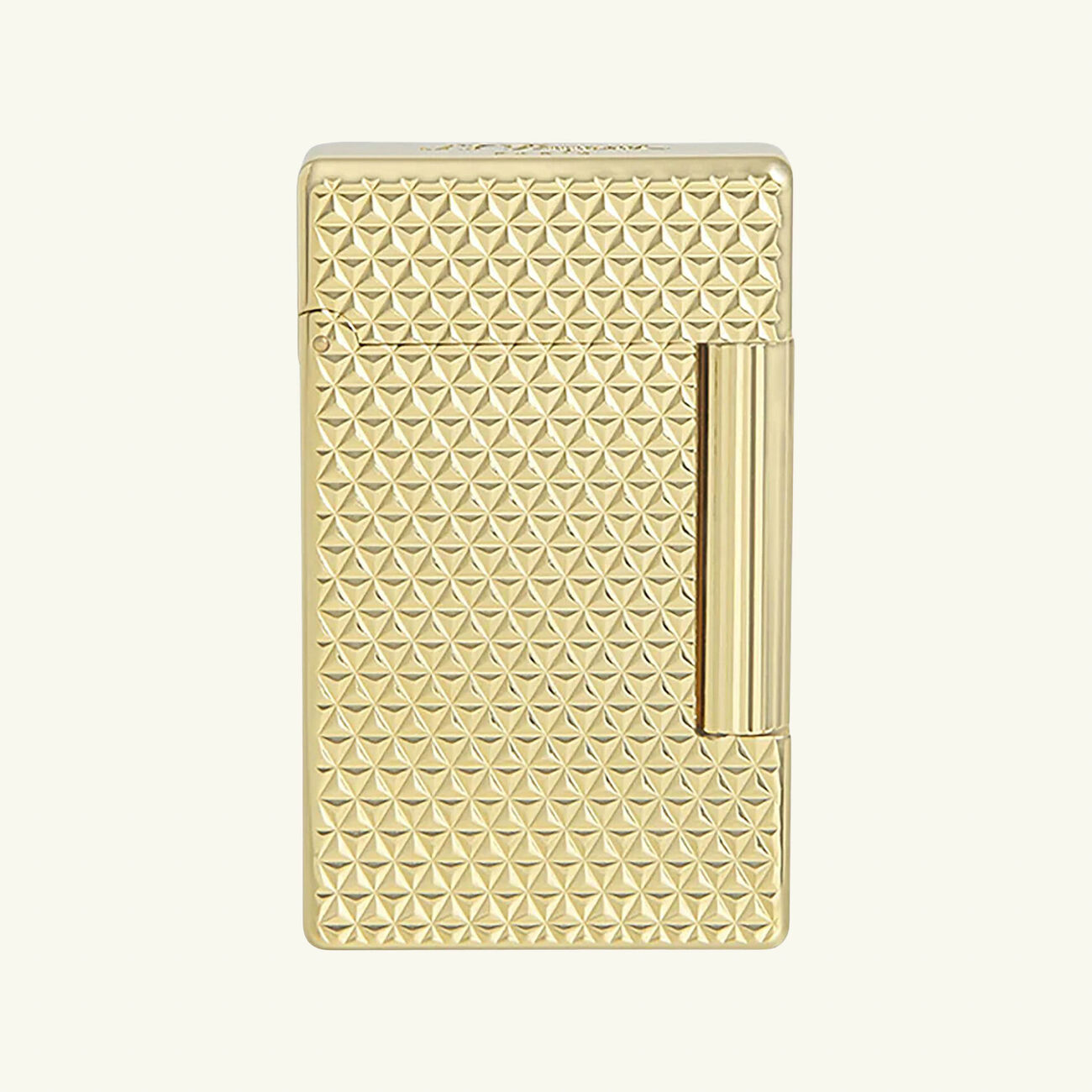 Initial Diamond Head Lighter Gold st dupont initial diamond head lighter gold