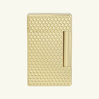 Initial Diamond Head Lighter Gold st dupont initial diamond head lighter gold