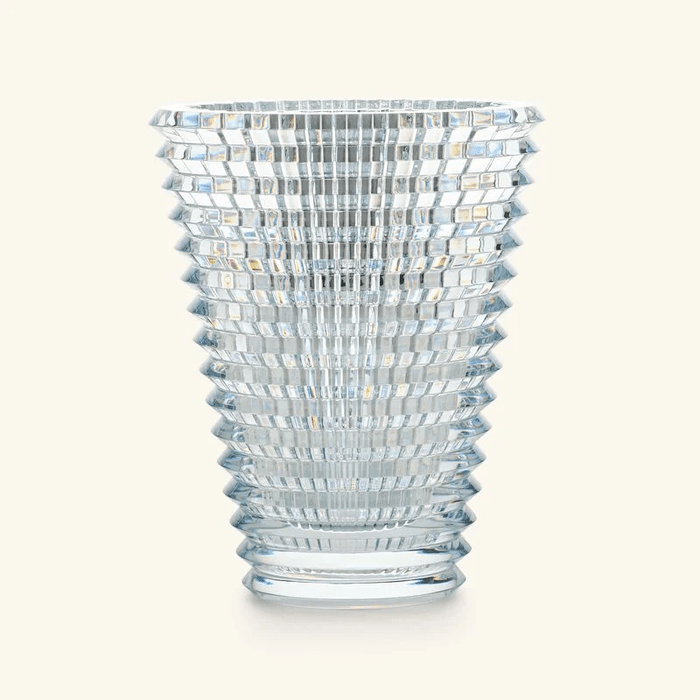 baccarat eye vase round large clear