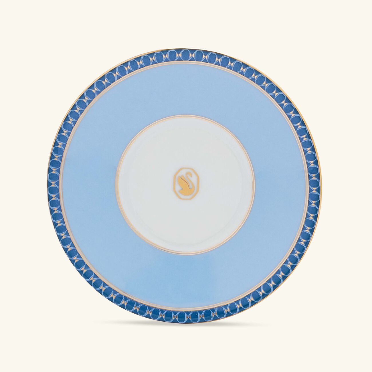 روزنتال فنجان القهوة سيغنوم فيرن مع صحنه أزرق