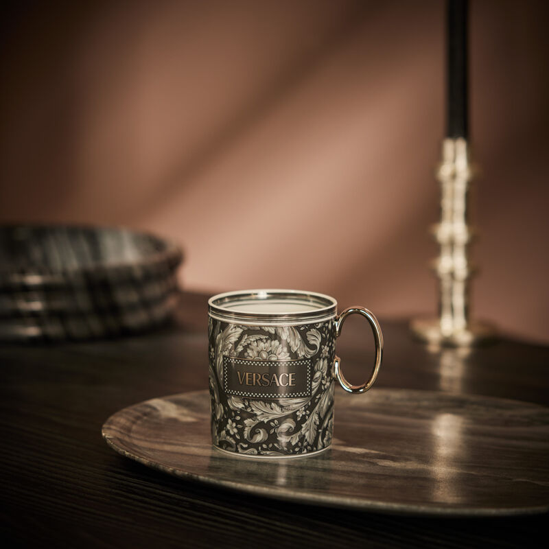 versace barocco mug black