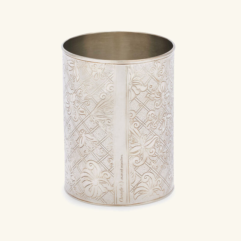 christofle jardin d eden pencil cup silver plated