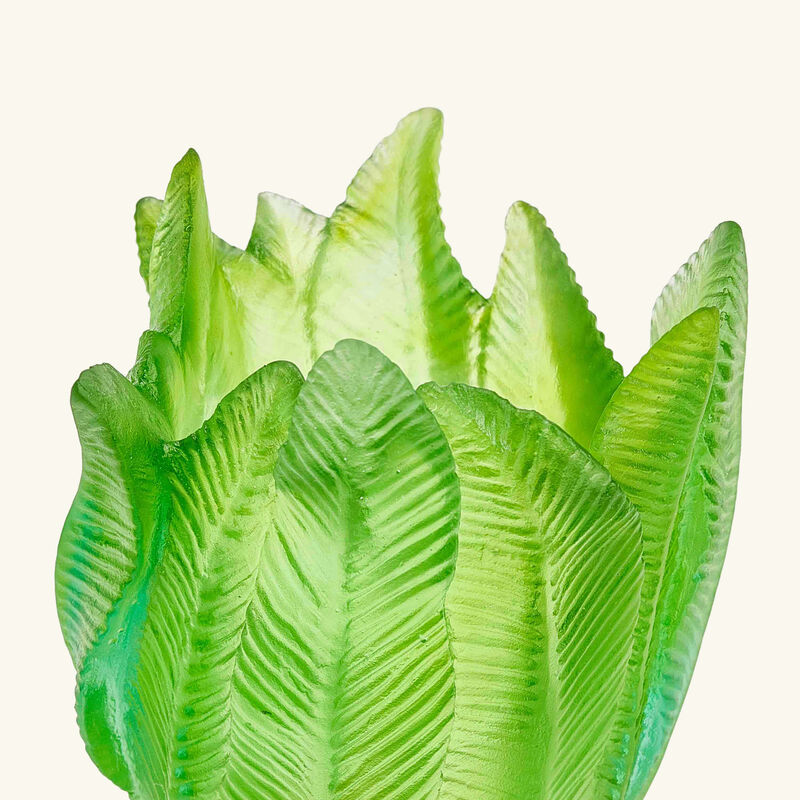 دوم مزهرية بالم بيتش صغيرة خضراء