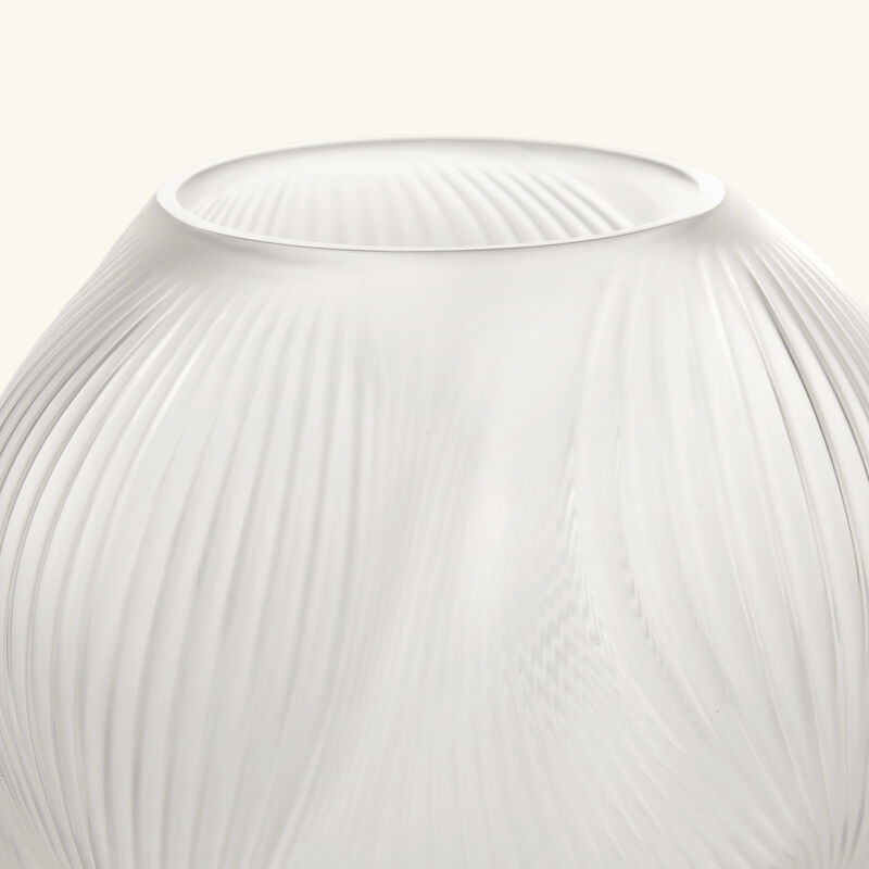 lalique alize vase small clear