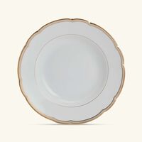 Pompadour Soup Bowl Round Gold bernardaud pompadour soup bowl round gold