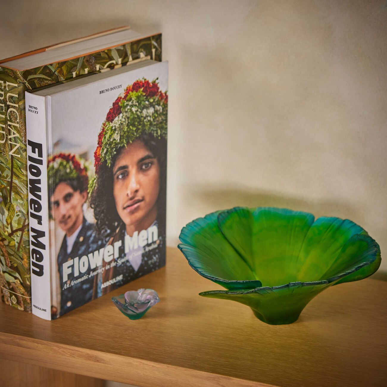 دوم قطعة ديكور مركزية جينكو خضراء