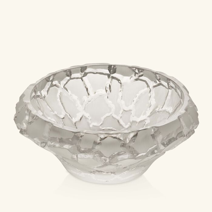 lalique terramineral caldera centerpiece clear