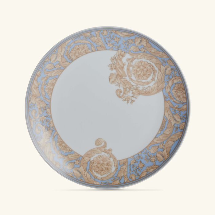 versace barocco blue children dinnerware gift set