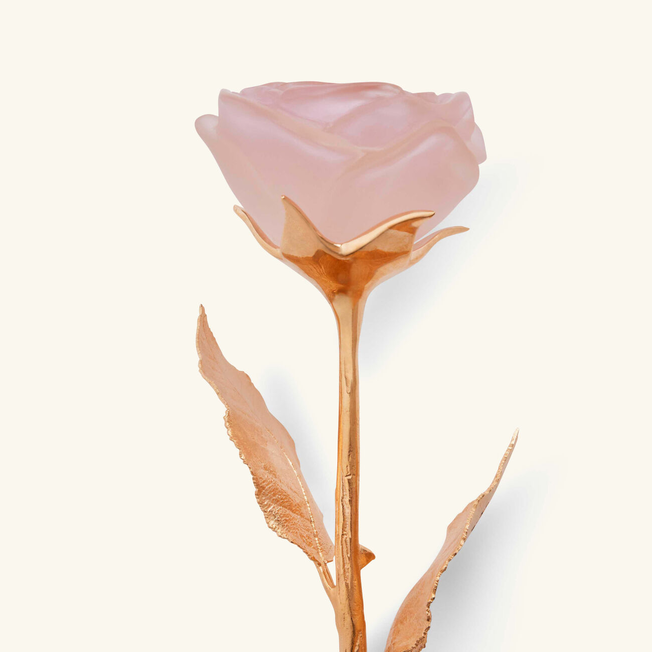 دوم منحوتة روز إتيرنيل صغيرة جدًا وردية