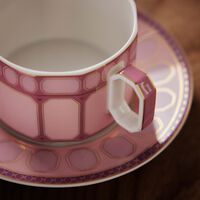 Signum Rose Tea Cup & Saucer Pink rosenthal signum rose tea cup saucer pink