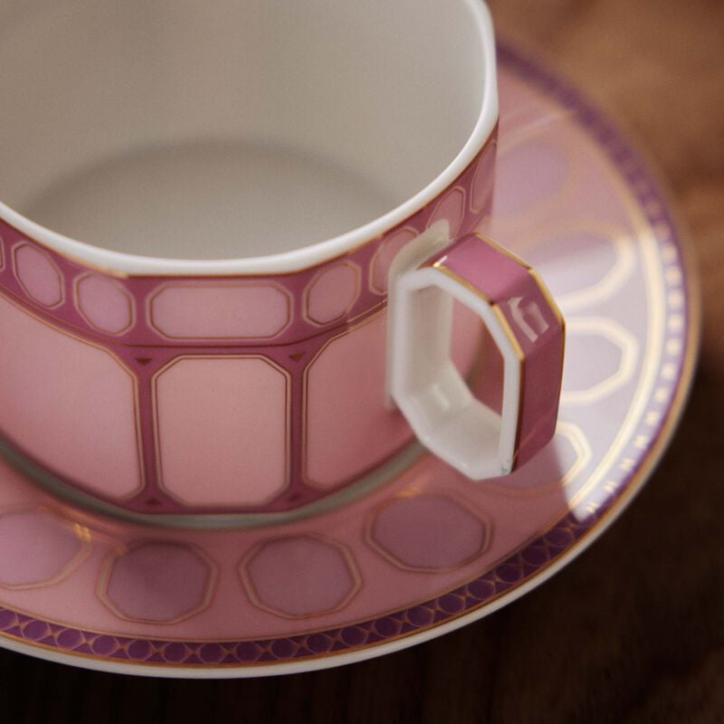 Signum Rose Tea Cup & Saucer Pink rosenthal signum rose tea cup saucer pink