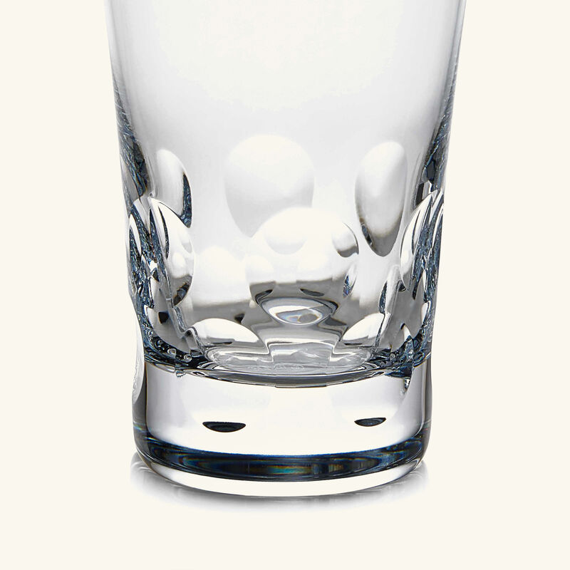 باكارا طقم بيلوجا مؤلف من كأسين للشرب بتصميم طويل باللون الشفاف