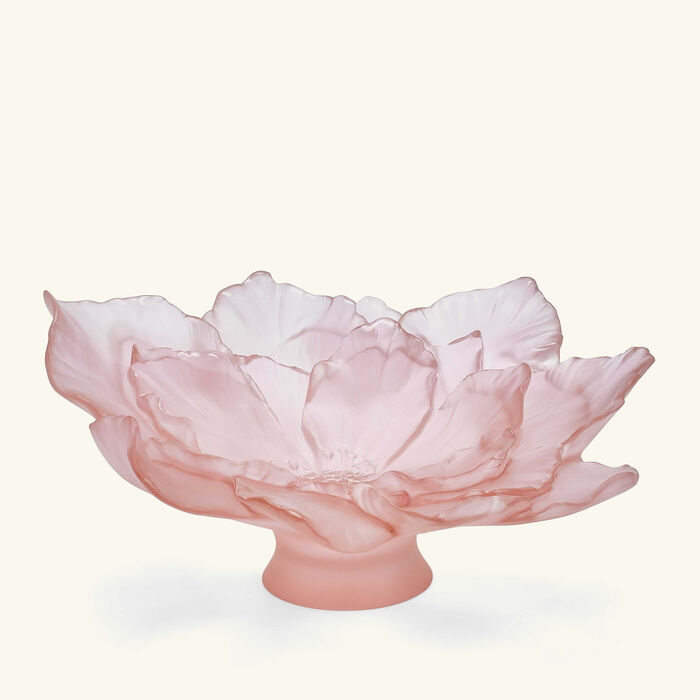 daum camellia centerpiece medium pink
