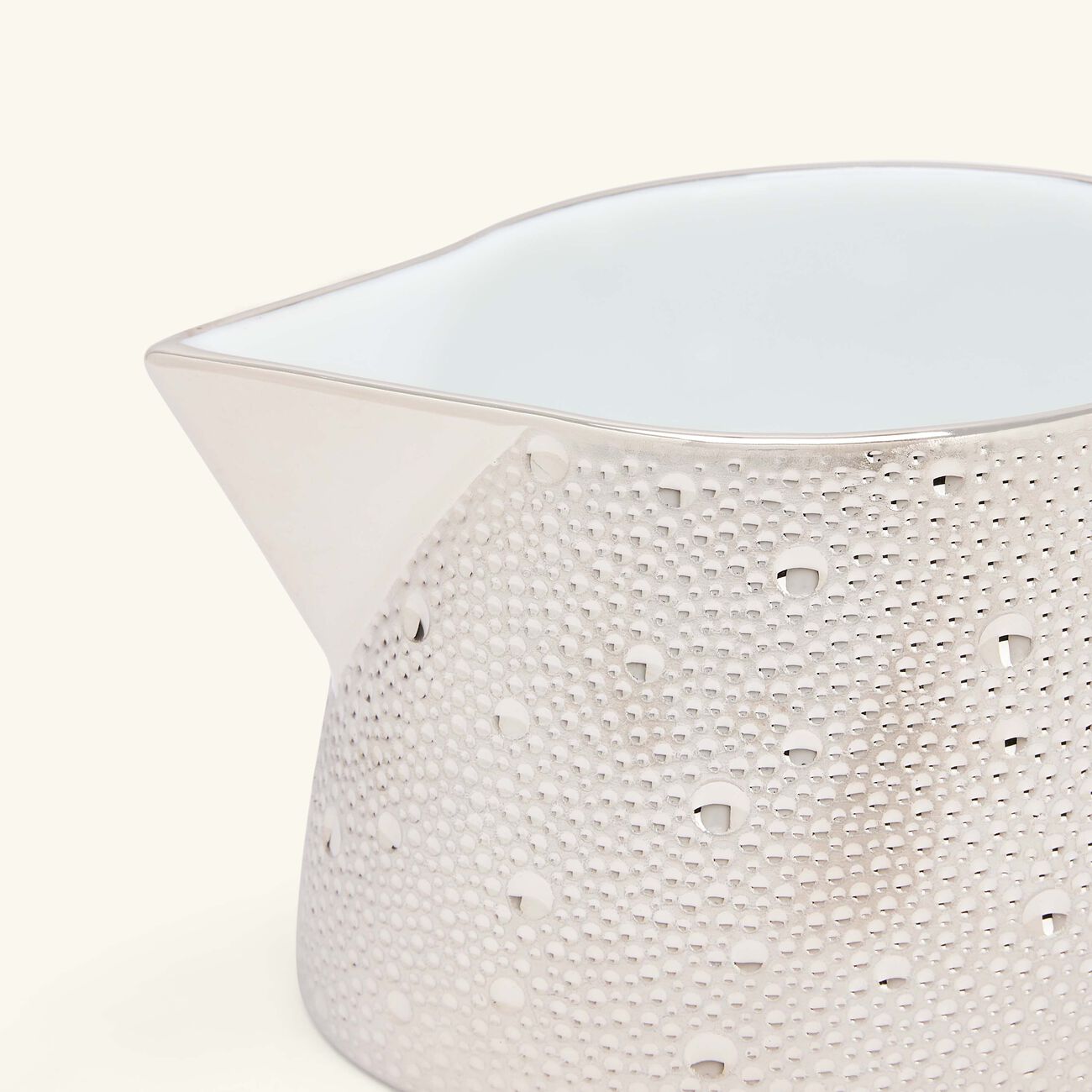 bernardaud ecume gravy boat silver