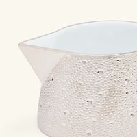 bernardaud ecume gravy boat silver