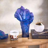 daum arum vase large blue