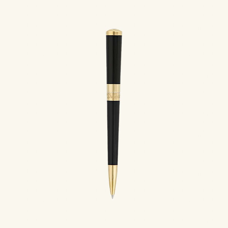 Liberte Ballpoint Pen Black st dupont liberte ballpoint pen black