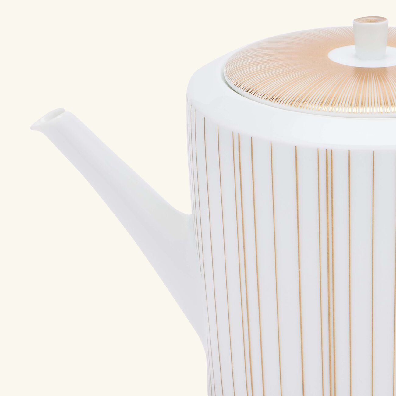 bernardaud sol hot beverage server gold