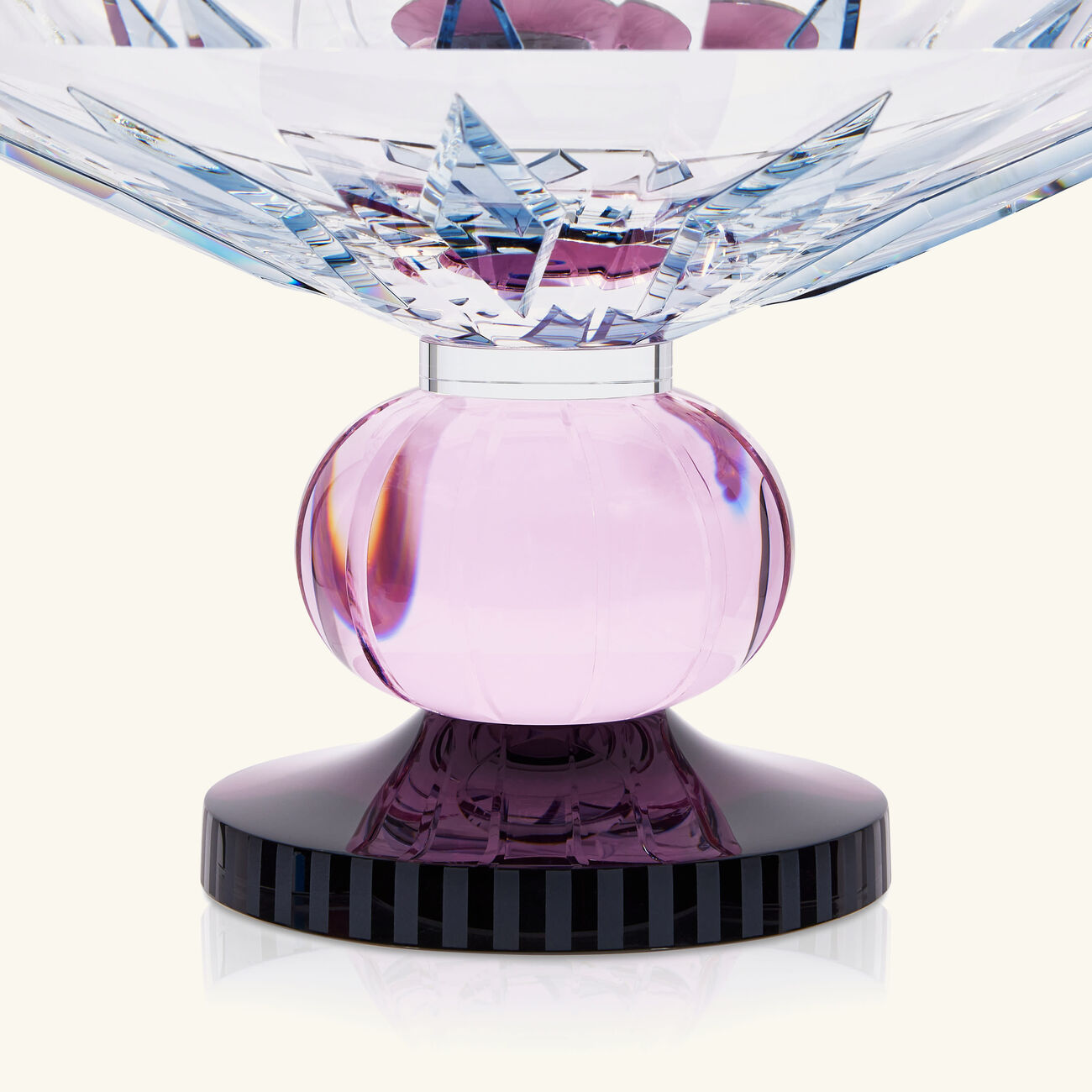 reflections copenhagen harlequin centerpiece clear