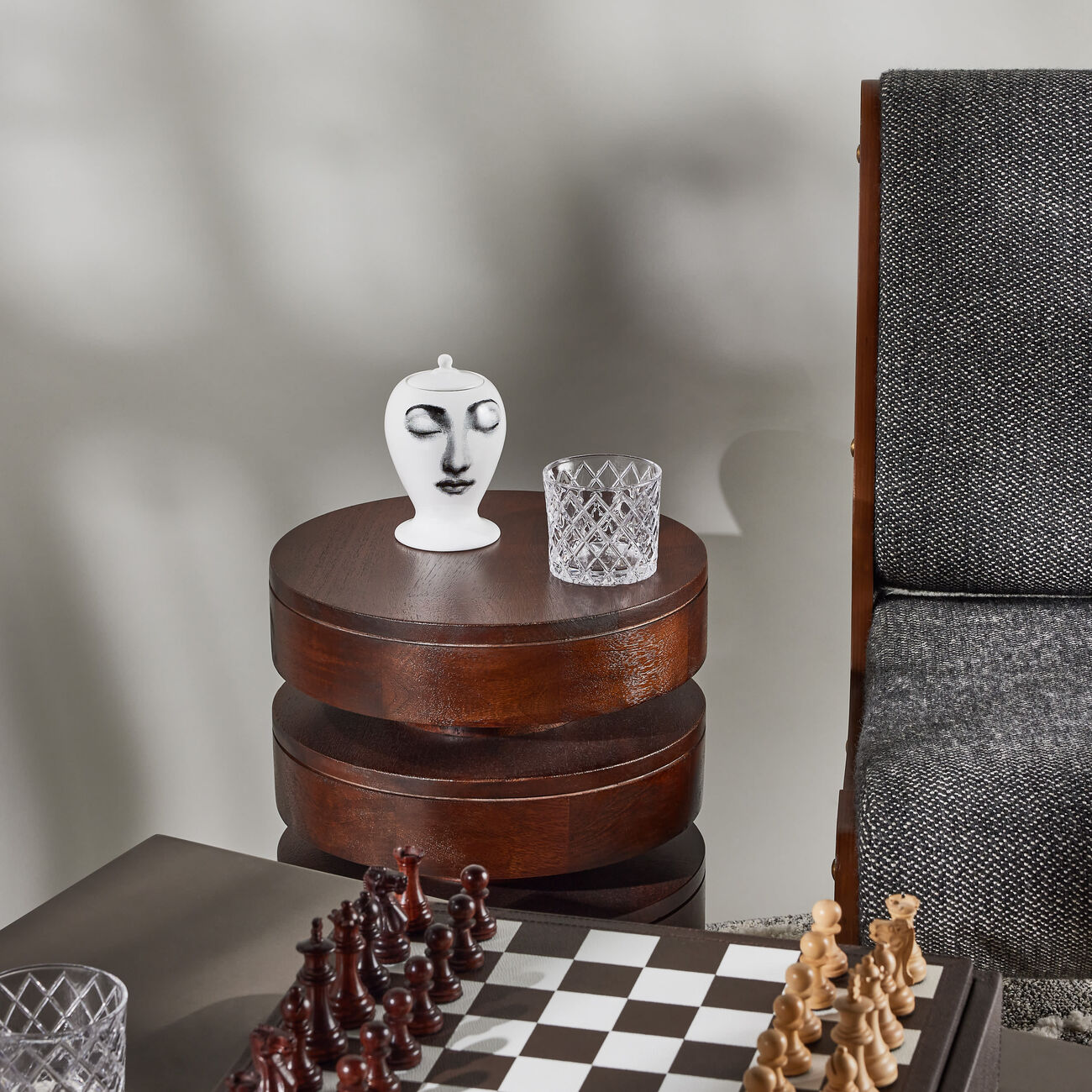 فورناسيتي مزهرية بونا نوتي صغيرة جدًا بيضاء