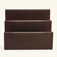 Arthur Envelope Holder Brown giobagnara arthur envelope holder brown