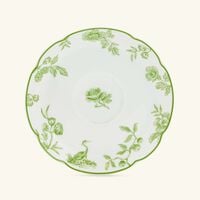 bernardaud albertine tea cup   saucer green set of 2