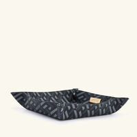 versace la greca signature trinket tray square large black