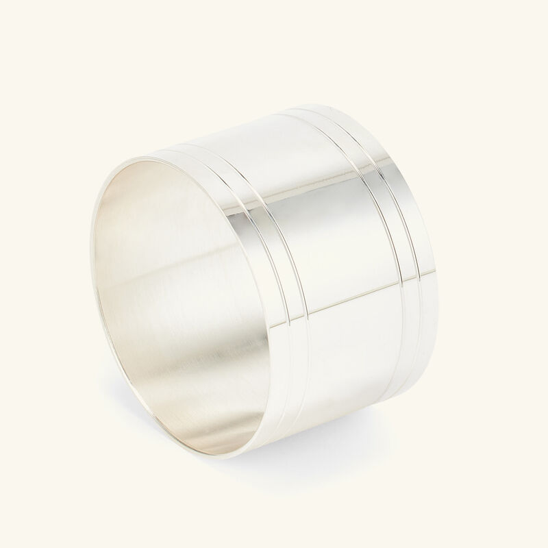 christofle nathalie napkin ring silver plated