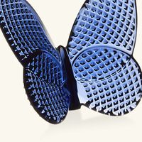baccarat papillon lucky butterfly diamant figurine mini blue