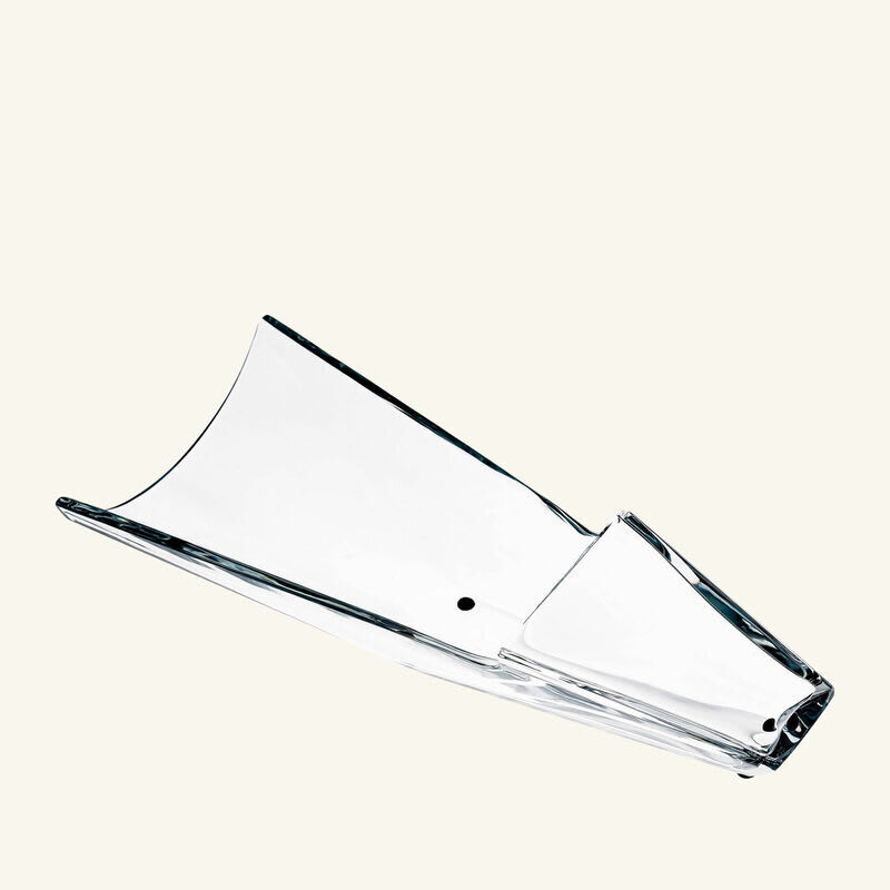 baccarat diva vase medium clear