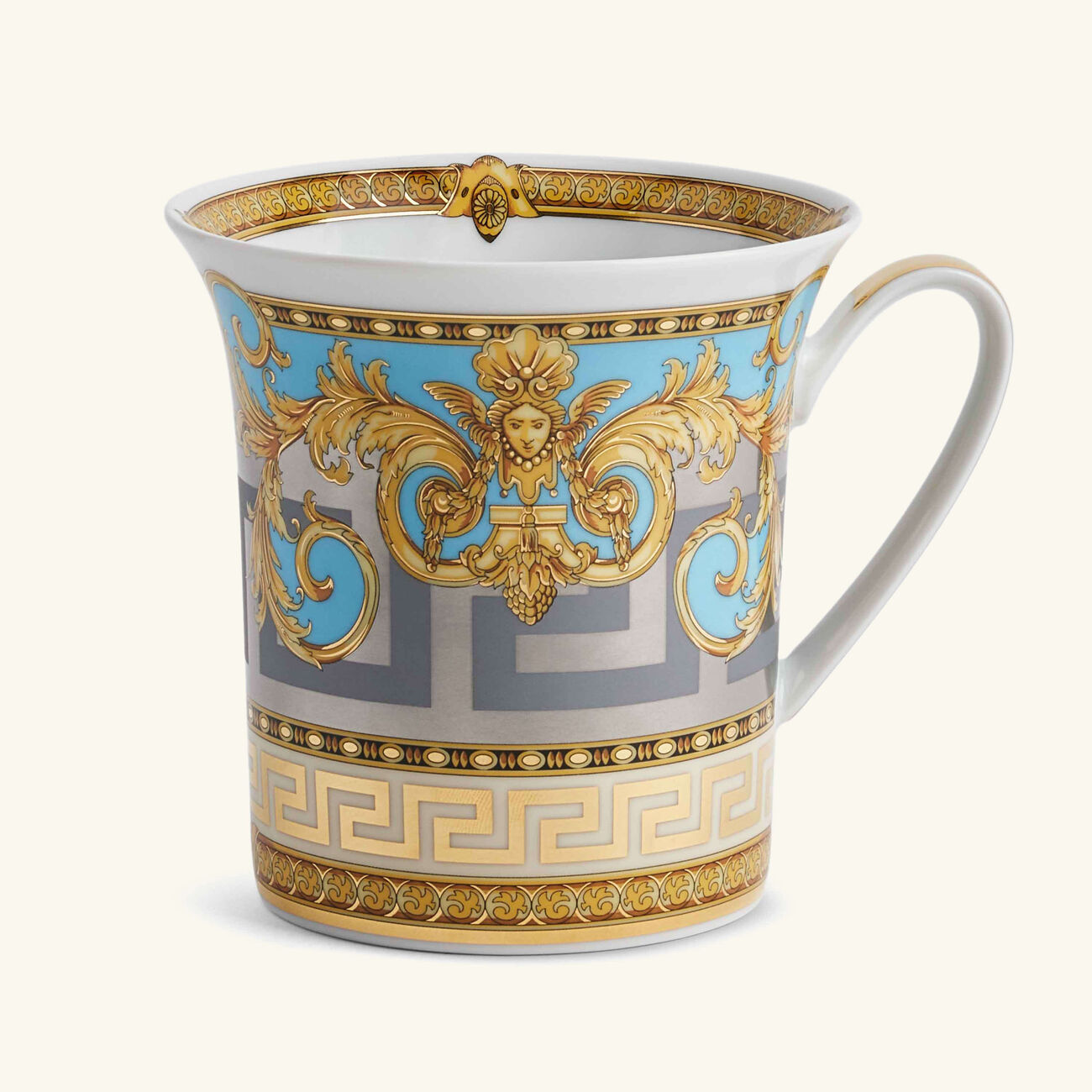 versace prestige gala mug blue