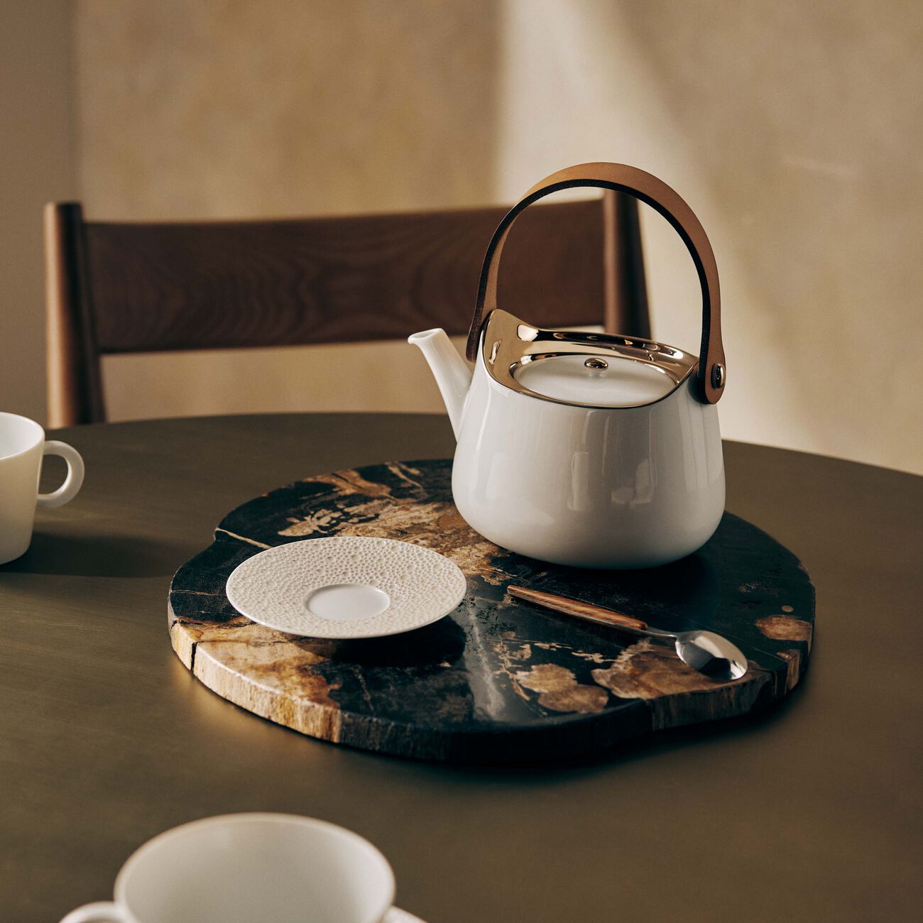 Cabas Teapot White bernardaud cabas teapot white