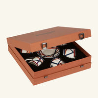 Nastri Coffee Cup & Saucer Multicolor Set Of 6 missoni home nastri coffee cup saucer multicolor set of 6