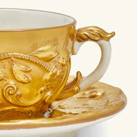 Taormina Coffee Cup & Saucer Gold villari taormina coffee cup saucer gold
