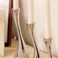 Cobra Candleholder Silver Set Of 3 georg jensen cobra candleholder silver set of 3