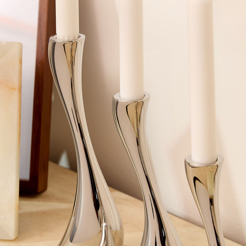 Cobra Candleholder Silver Set Of 3 georg jensen cobra candleholder silver set of 3