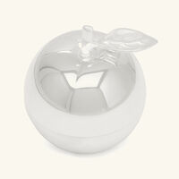 christofle apple bonbonni re box silver plated