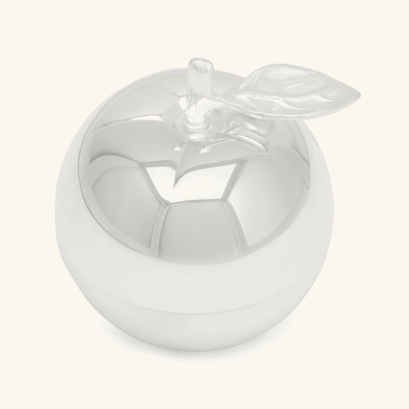 christofle apple bonbonni re box silver plated