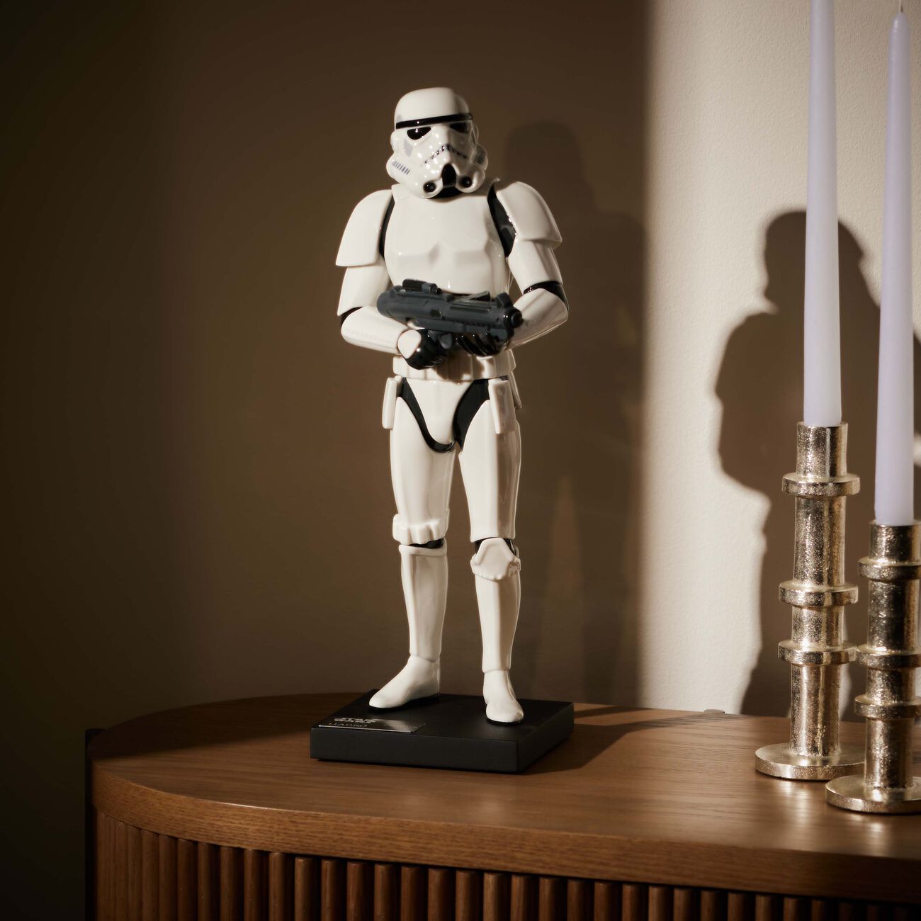 lladro stormtrooper sculpture large white