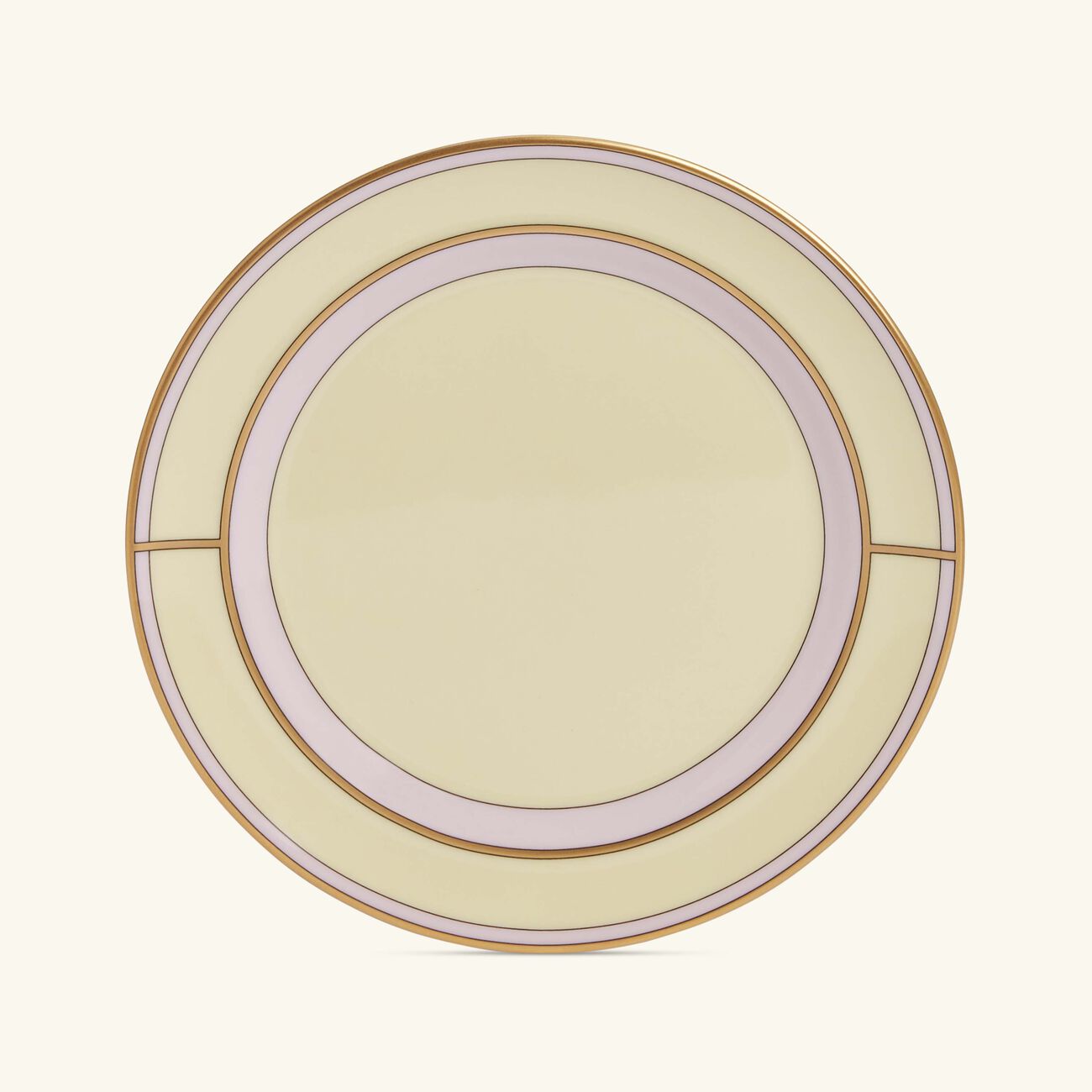 جينوري 1735 مجموعة ديفا من فنجانين للشاي مع صحنيهما باللون الأصفر