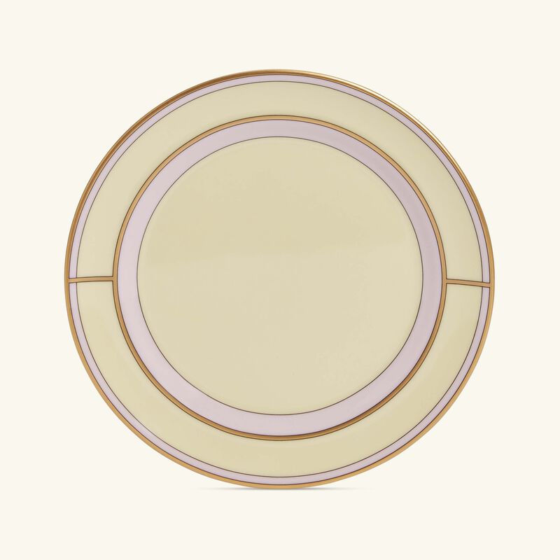 جينوري 1735 مجموعة ديفا من فنجانين للشاي مع صحنيهما باللون الأصفر