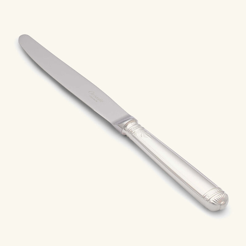 christofle malmaison dinner knife silver plated