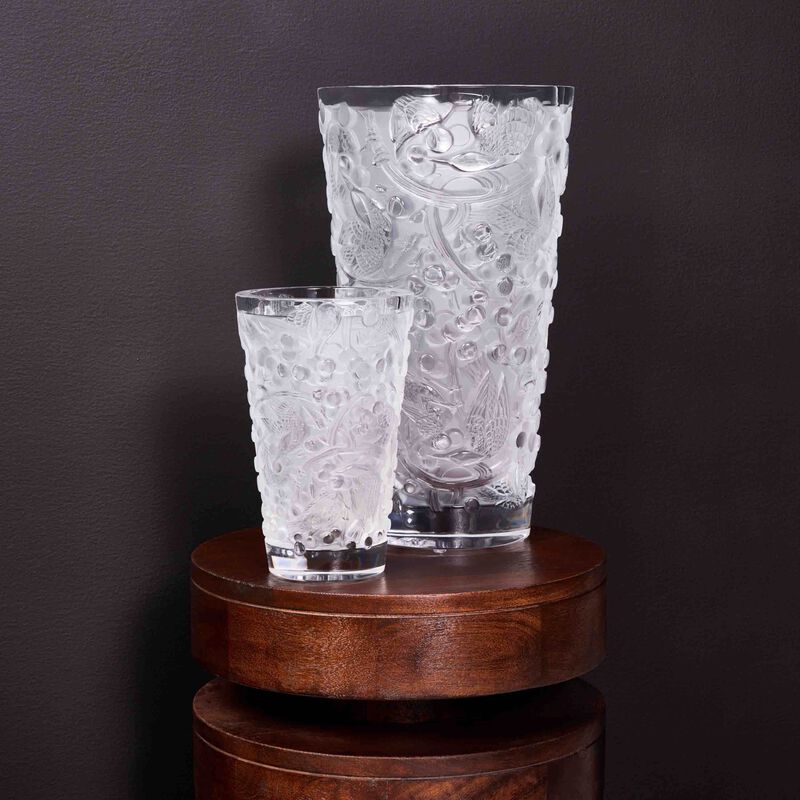 لاليك مزهرية ميرل إيه ريزان متوسطة شفافة