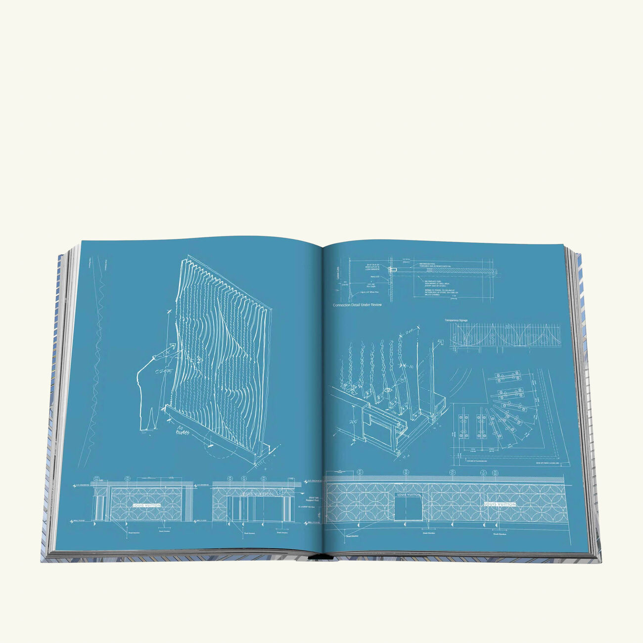 Louis Vuitton Skin Architecture of Luxury Beijing Edition Book 39x30cm assouline louis vuitton skin architecture of luxury beijing edition book 39x30cm