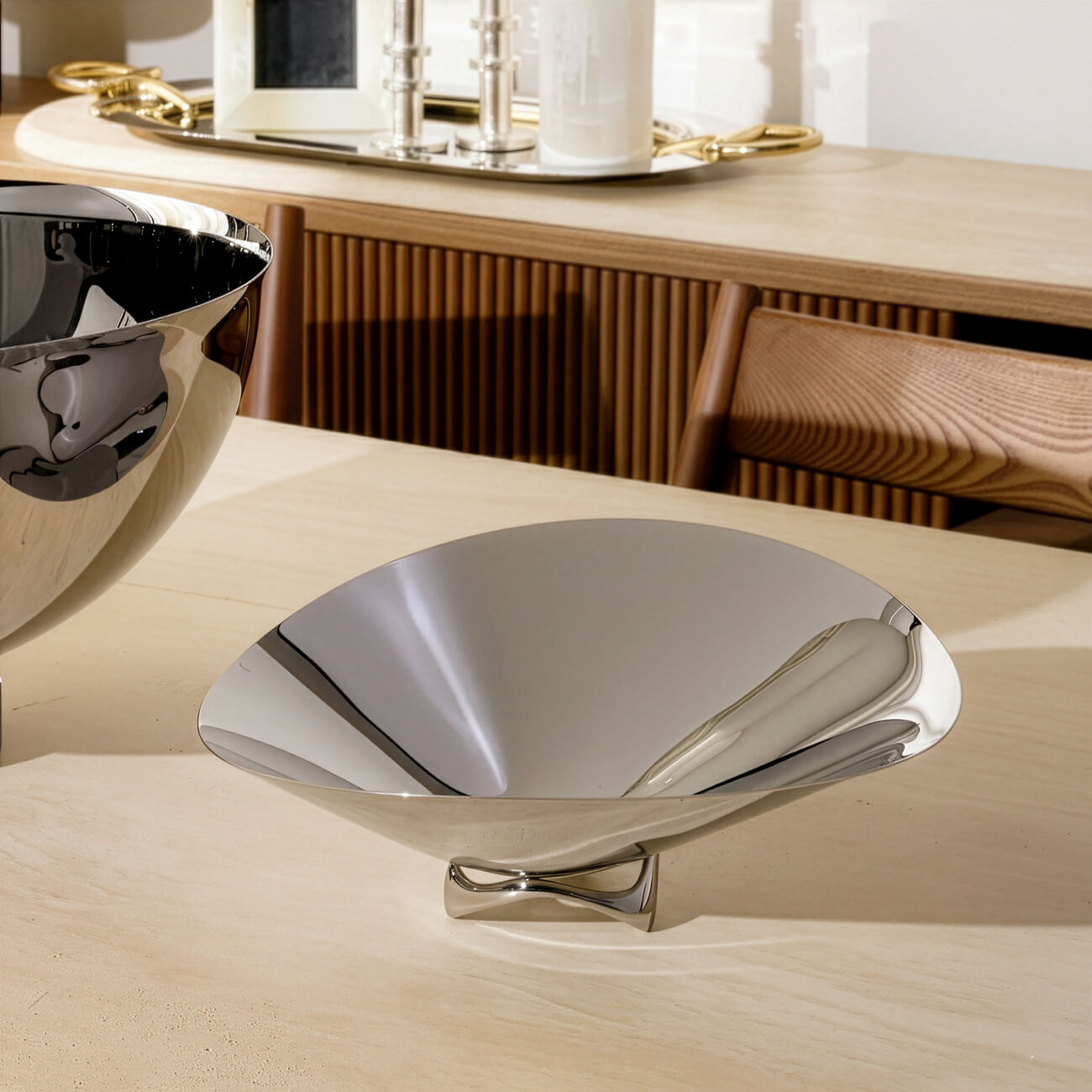 georg jensen koppel wave bowl clear small