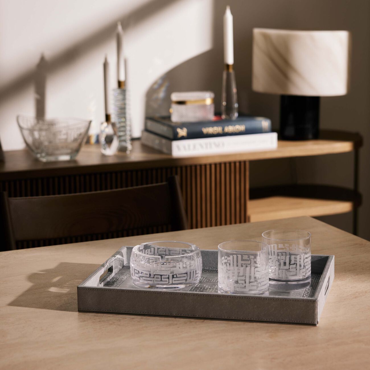 dimlaj shafa serving tray rectangular silver 40x27cm