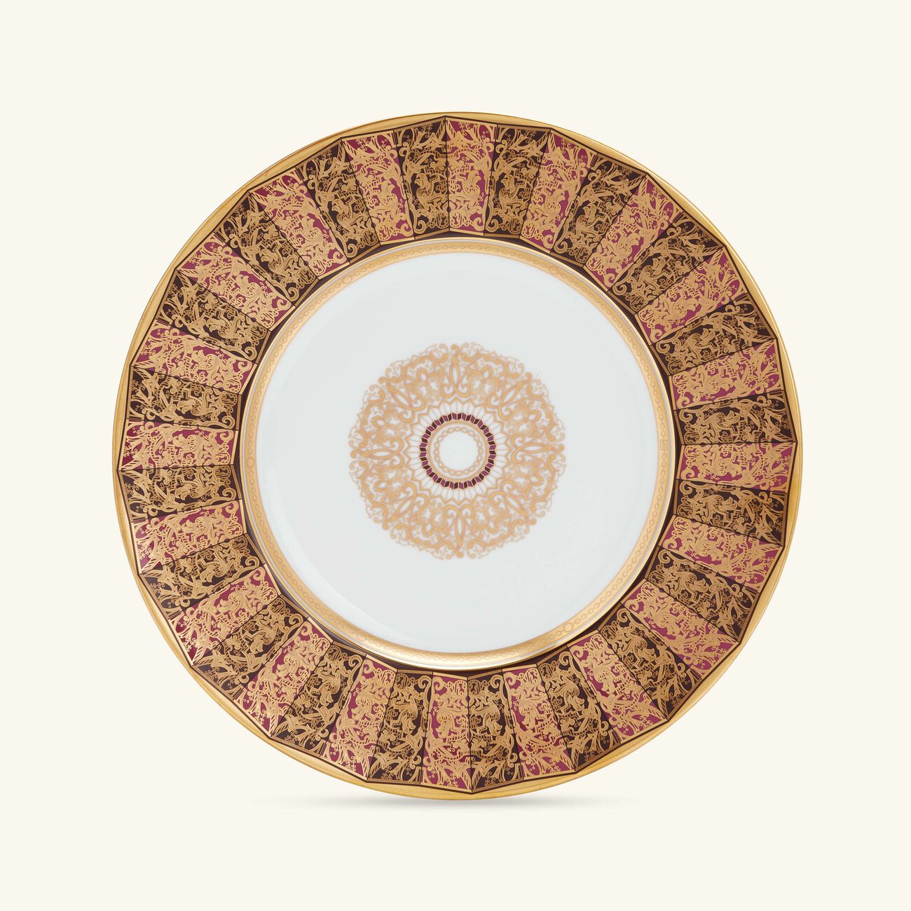 Eventail Service Plate Round Gold 31cm bernardaud eventail service plate round gold 31cm